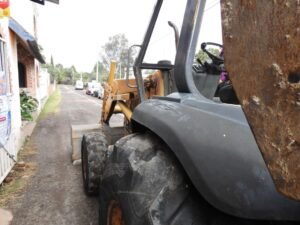 En Yauhquemehcan continúan los trabajos de obra pública en diferentes comunidades