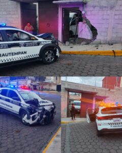 Borracho roba patrulla de chiautempan